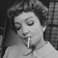 Claudette Colbert Naken