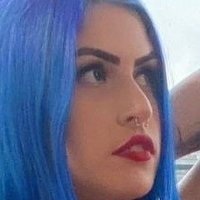 Liza Blue Naken